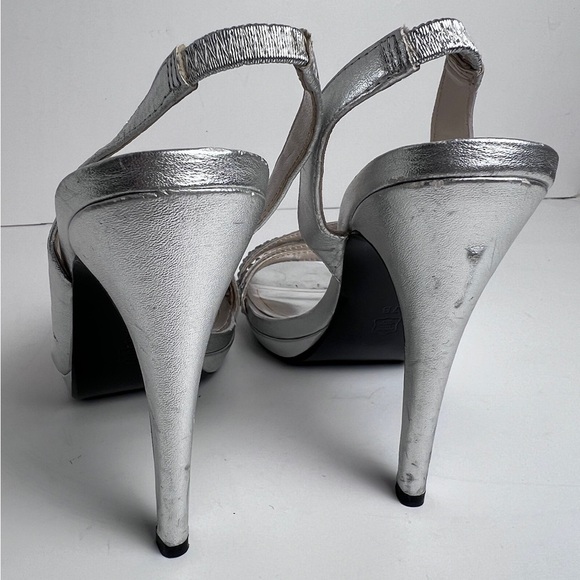 Caparros silver Womens Heels Size 7 - Picture 8 of 14